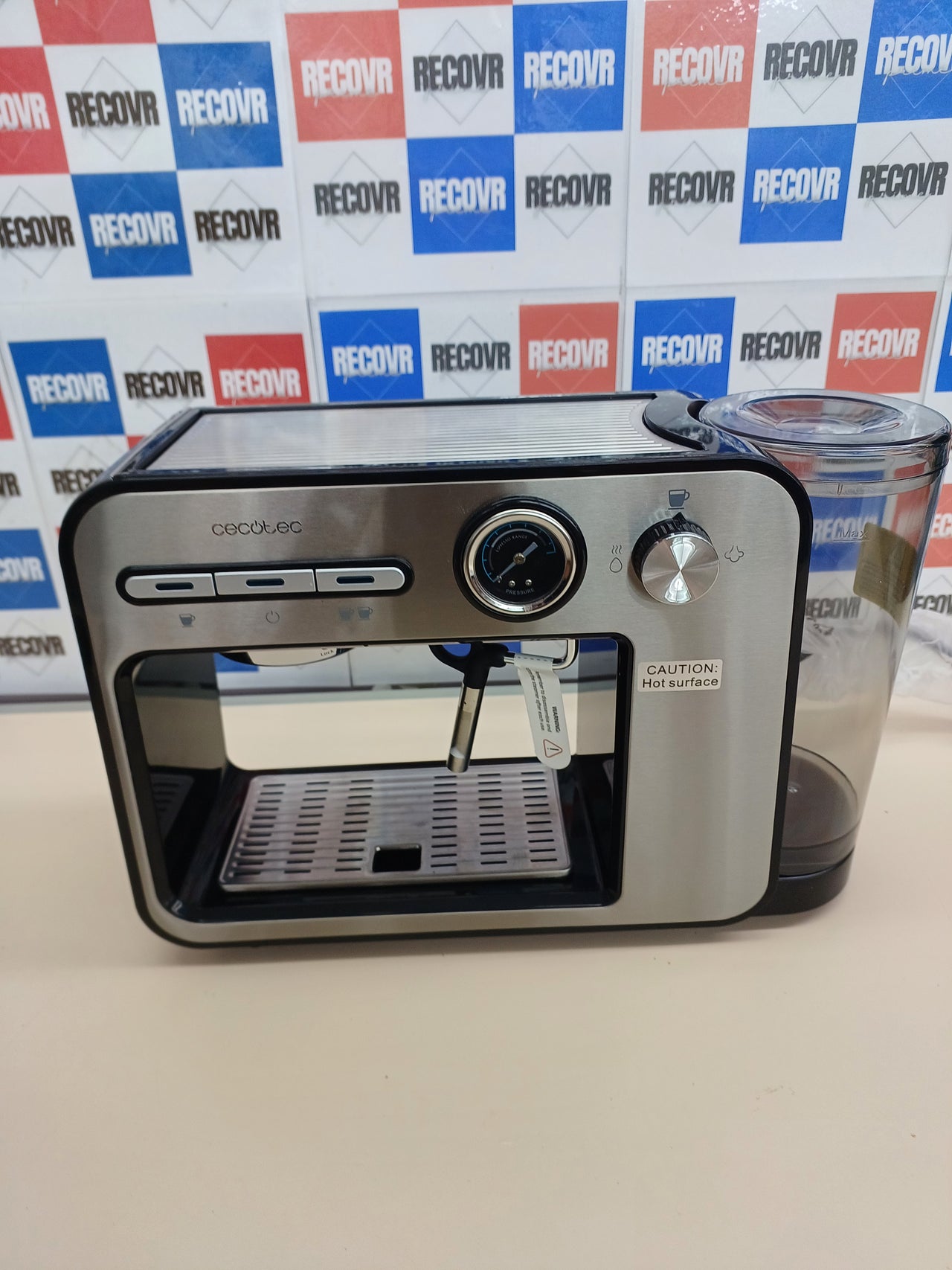 Cafetera espresso 20 bares Pro 1L Cecotec