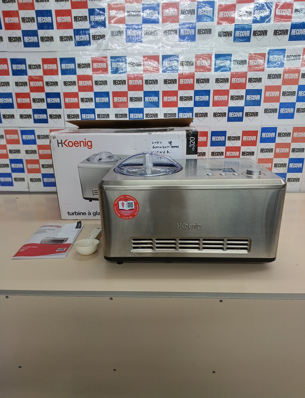 Heladera Eléctrica Profesional H.Koenig HF320 2L 180 W