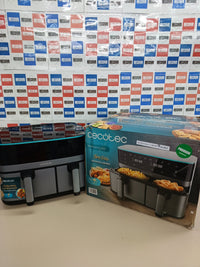 Freidora aire 9 L 2700 W doble cestillo – Cecotec