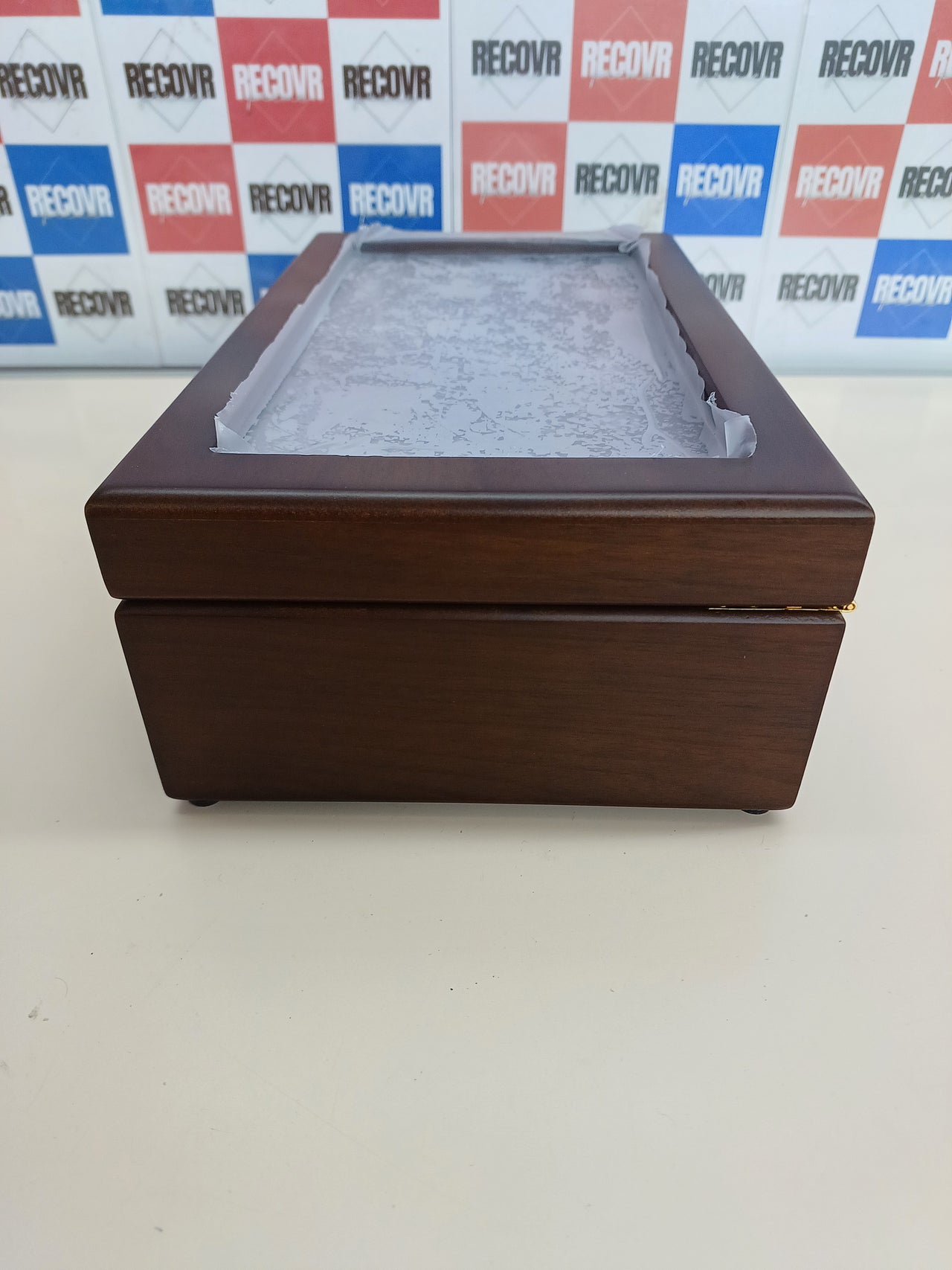 Caja de té de madera Apace Living 8 compartimentos