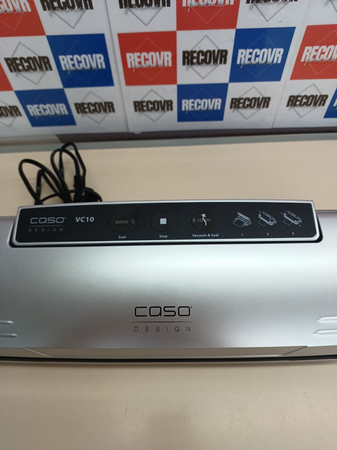 Envasadora al vacío CASO VC 10 compacta 30cm