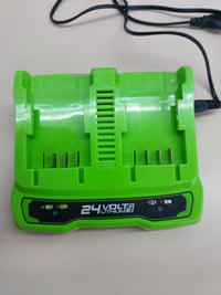 Thumbnail for Aspirador y soplador 2en1 24V sin batería – Greenworks