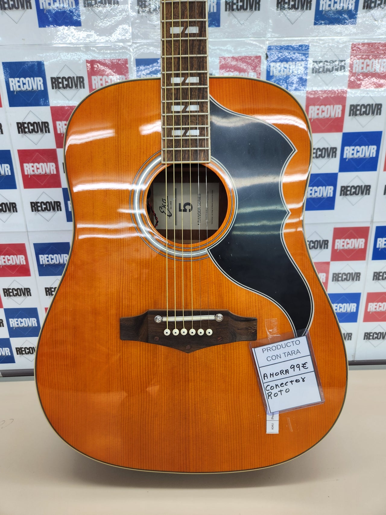Guitarra Electroacústica EKO Ranger EQ VI
