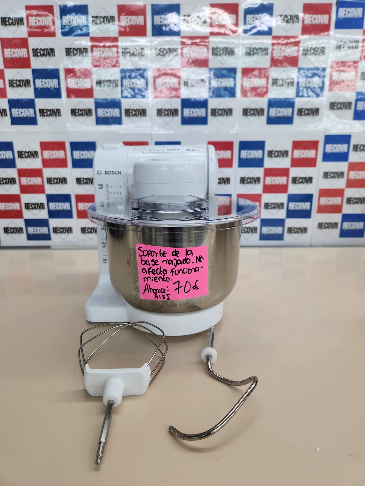 Robot de cocina, 500 W, capacidad 3,9 l, Bosch