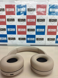 Auriculares Sony WH-CH520 Bluetooth beige con 50 horas de batería