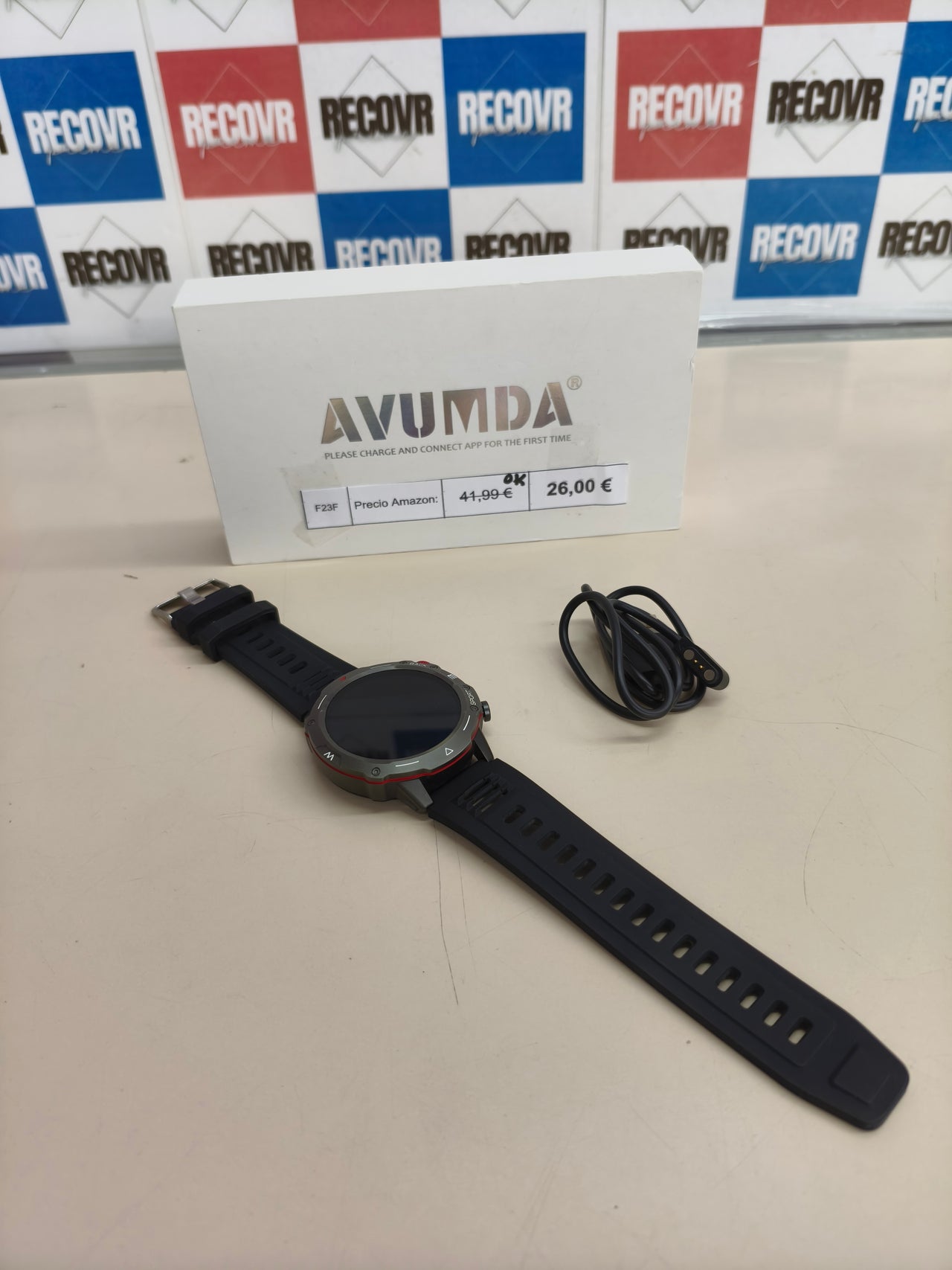 Reloj inteligente con llamadas, pantalla HD y monitorización de salud