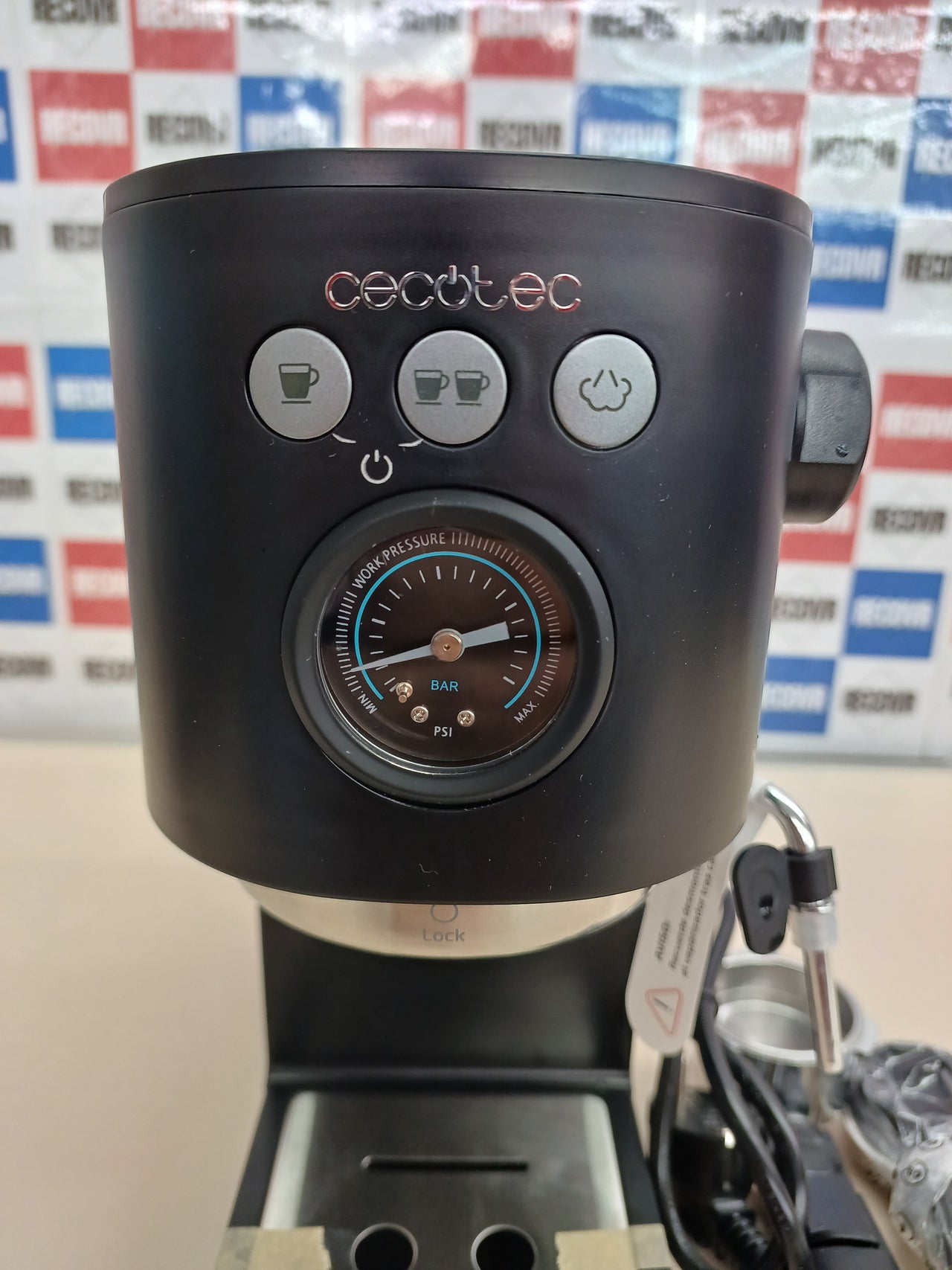 Cecotec Cafetera Express Cafelizzia Fast Pro. 1350 W