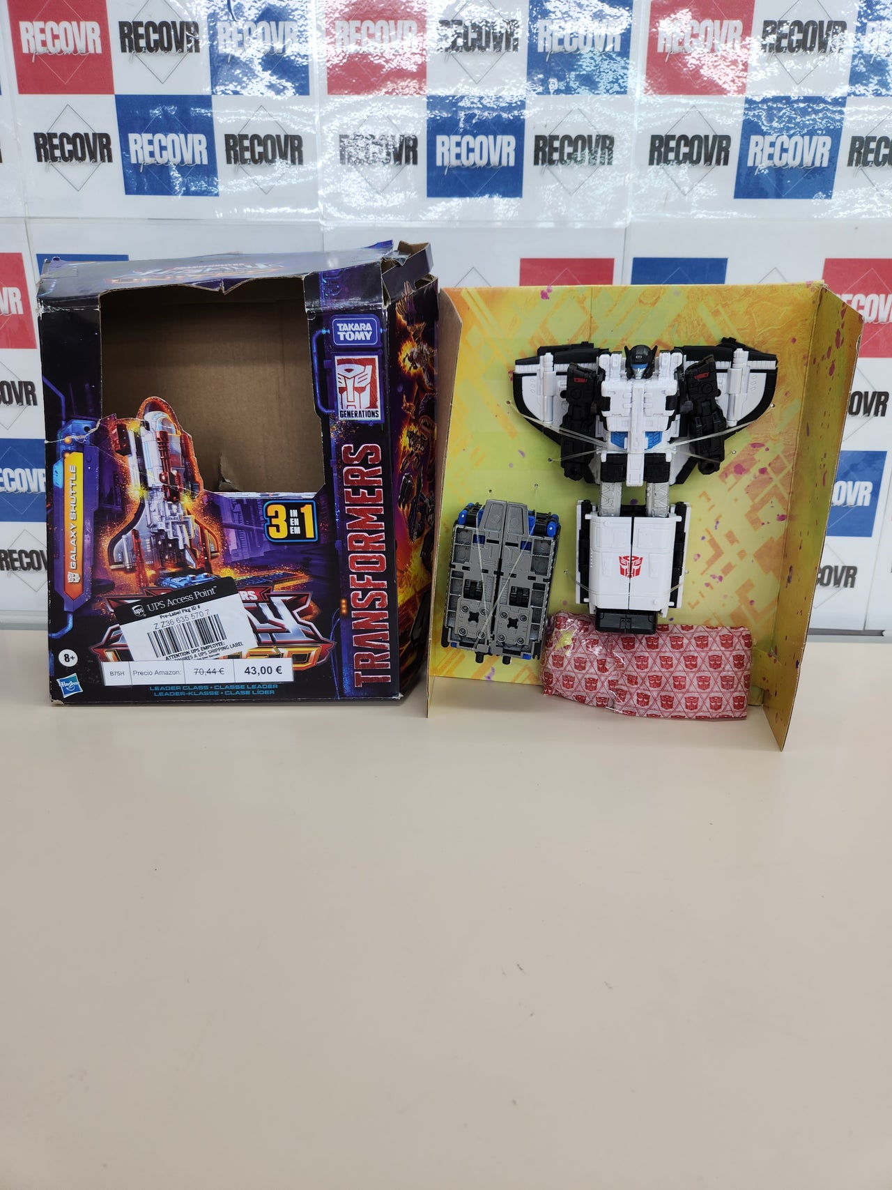Figura Galaxy Shuttle Legacy United 19 cm
