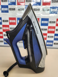 Plancha vapor 2700 W, recolector de cal y función antical, de 220 g/min y constante de 45gr/min, suela Microsteam, Profile Láser antigoteo, azul Rowenta Everlast Antical