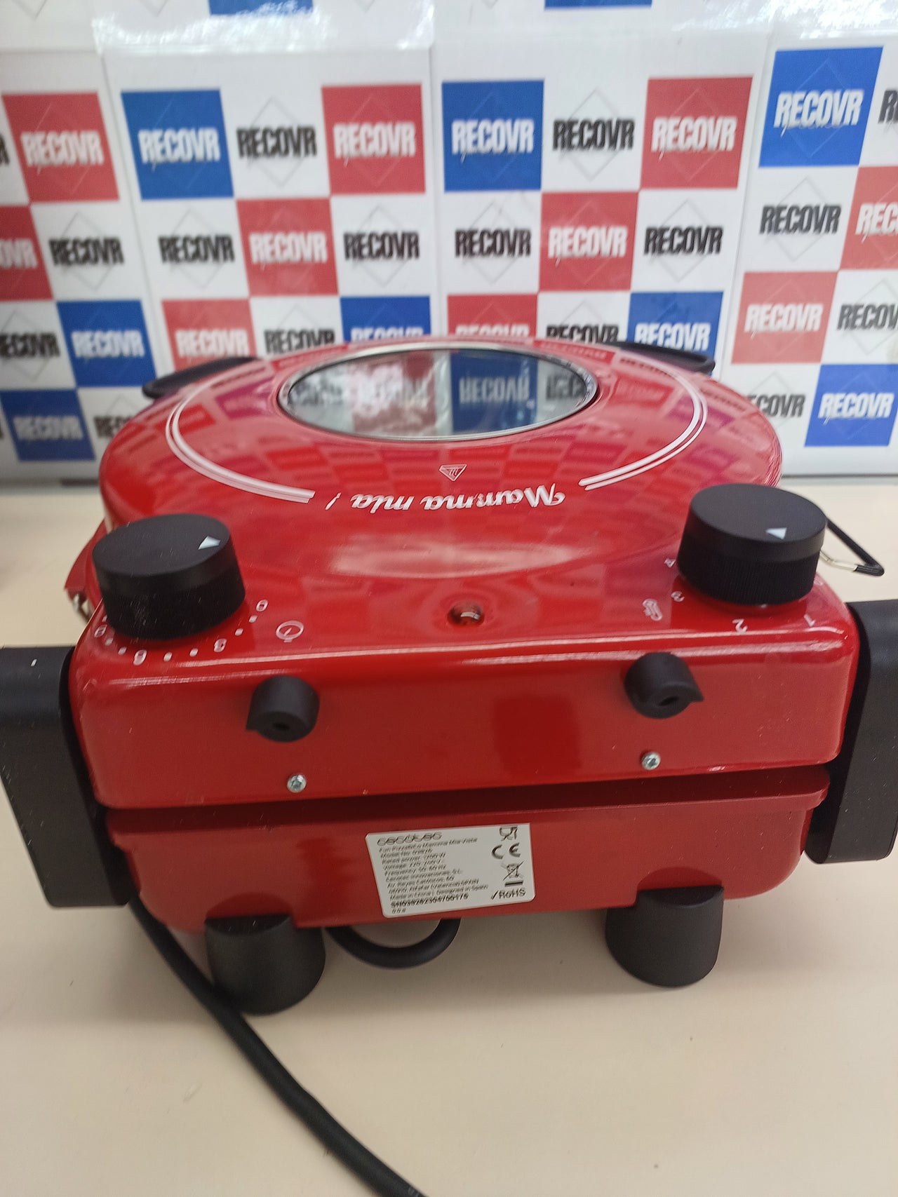 Horno grill 1200 W, Temporizador 15min, Temperatura max de 420ºC