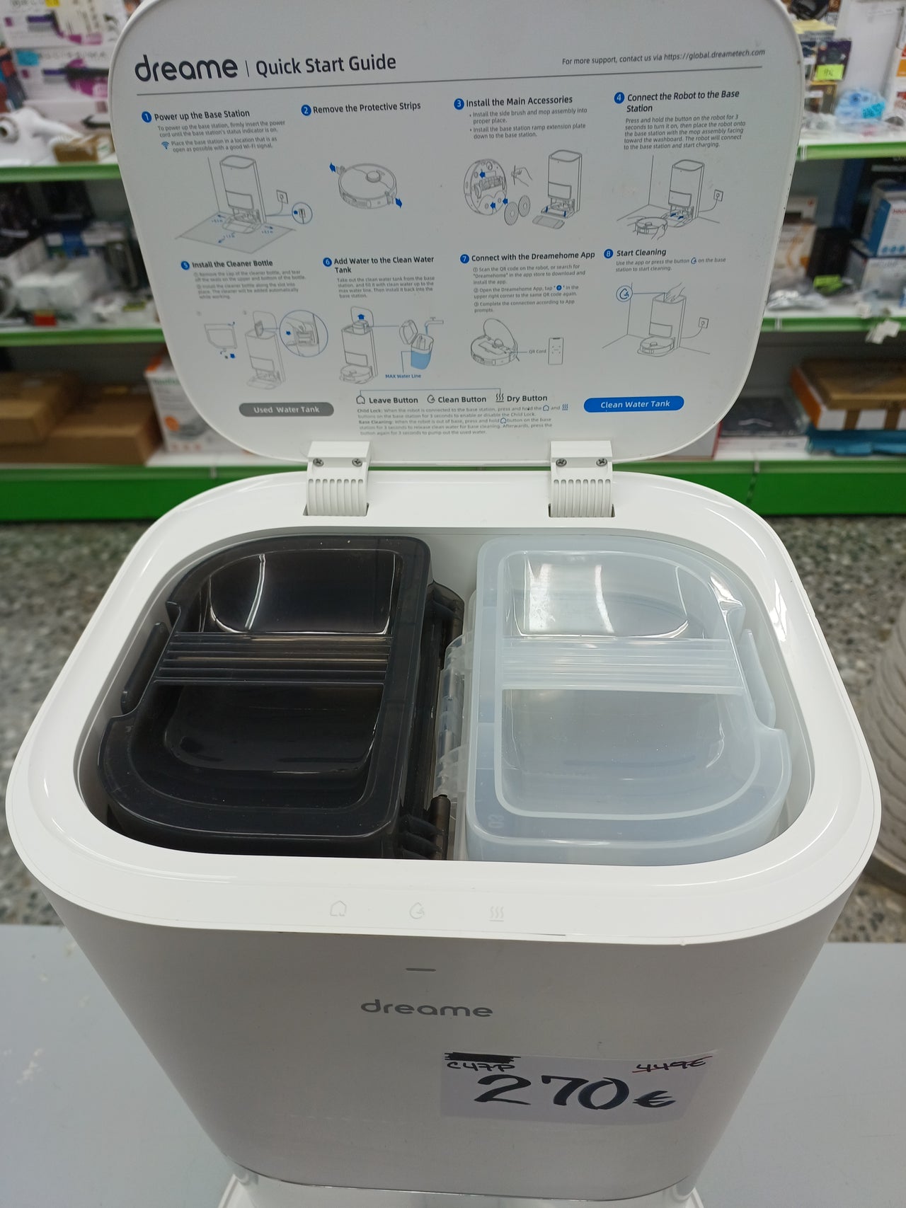 Robot aspirador fregasuelos 10000Pa - DREAME L10s Ultra Gen 2