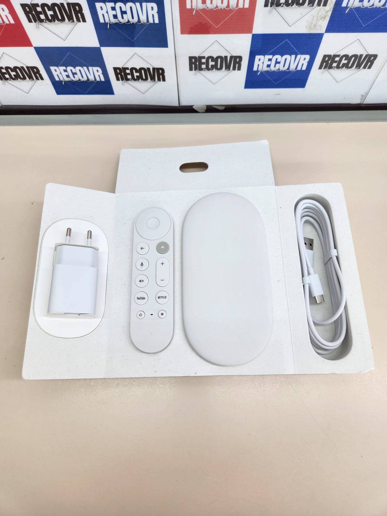 Google TV Streamer 4K con HDR Porcelana