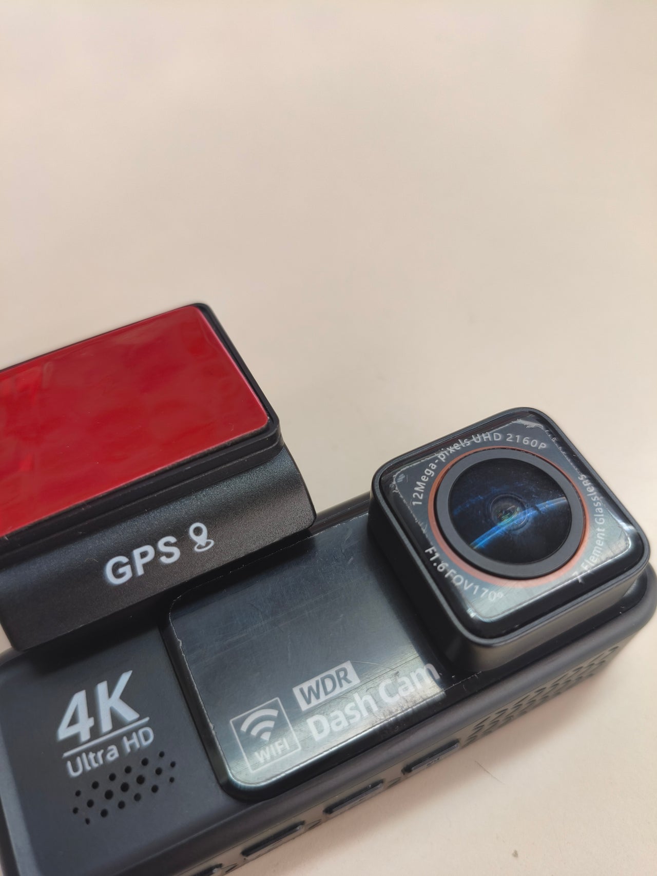 Dashcam 4K+2K delantera/trasera, WiFi, GPS, ADAS, 64 GB