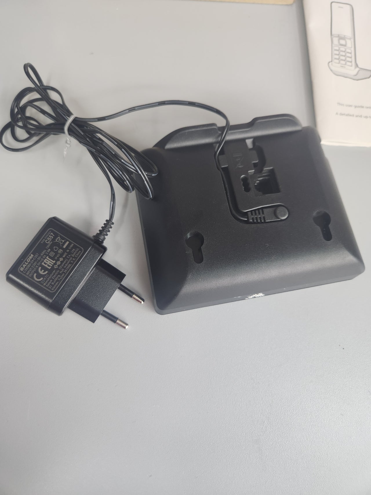 Gigaset COMFORT 520 IP flex - Teléfono DECT Inalámbrico con Tecnología IP - Diseño Elegante - Audio Brillante, Negro Titanio [Compatible en ES y POR]