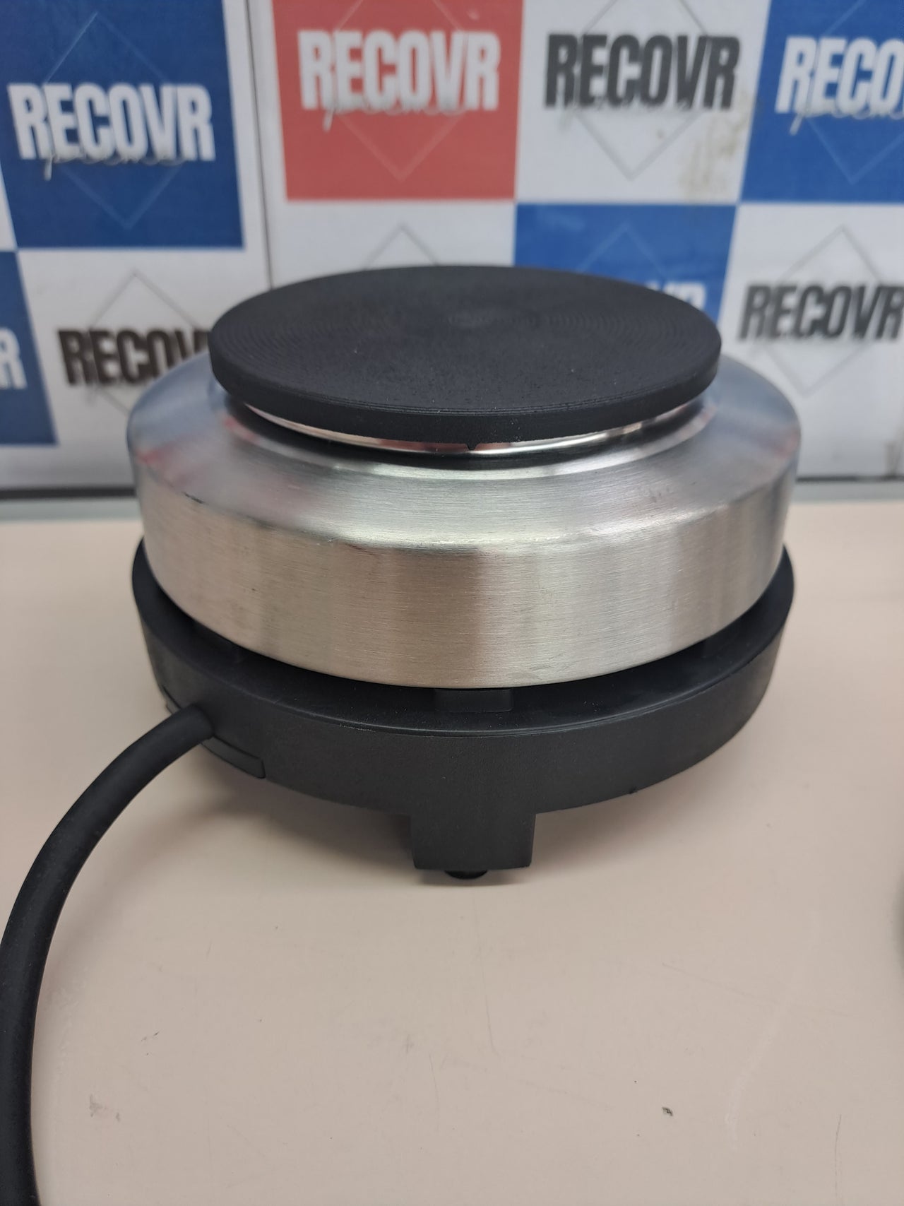 Hornillo eléctrico portátil 500 W placa 10 cm – Beper