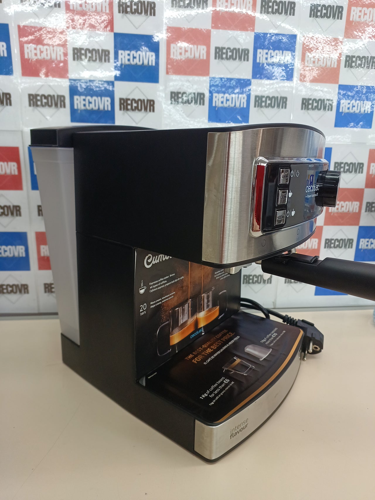 Cafetera espresso 20 bares 850 W – Cecotec