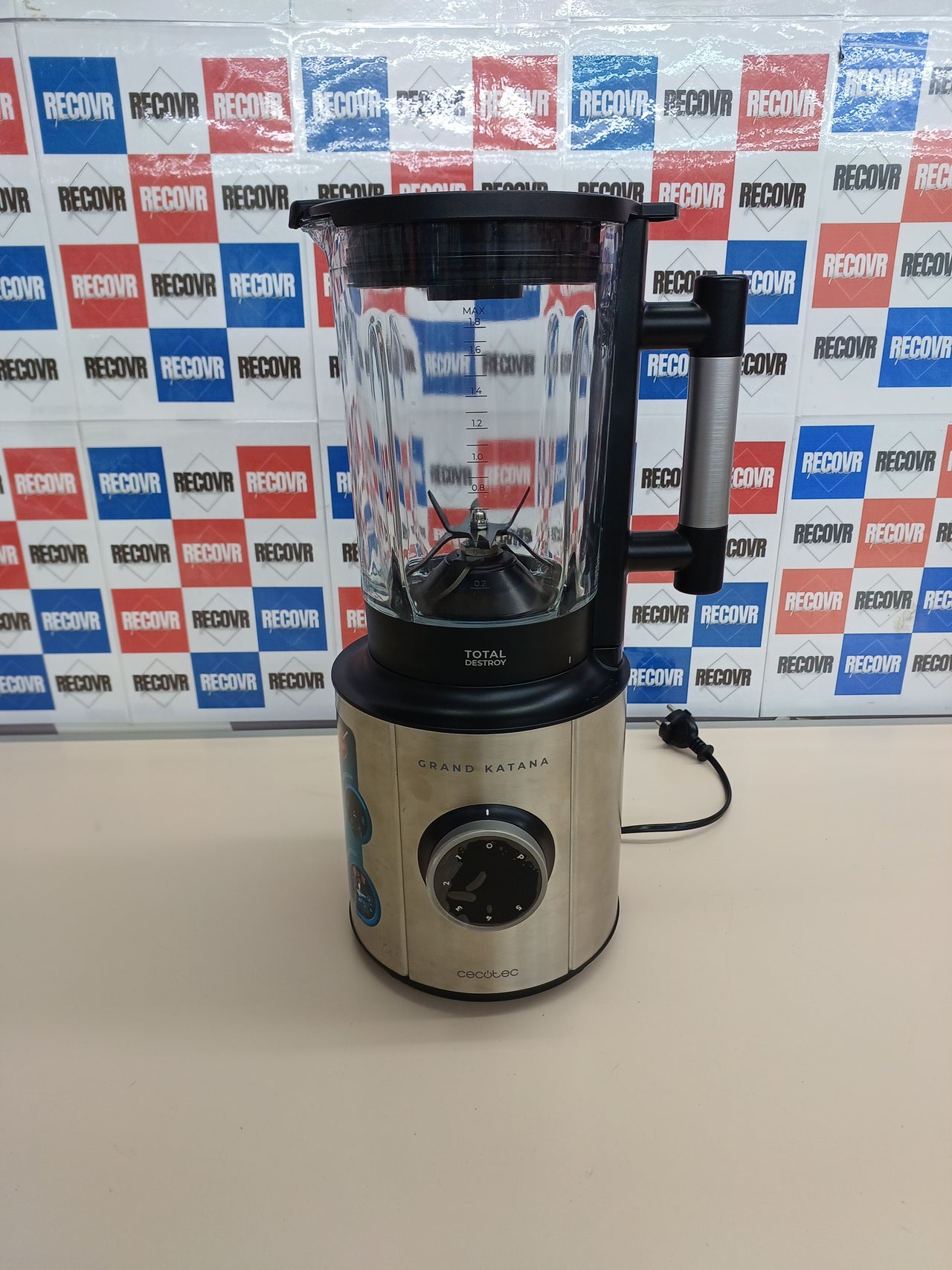 Batidora Cecotec Grand Katana 1800W 1,8L