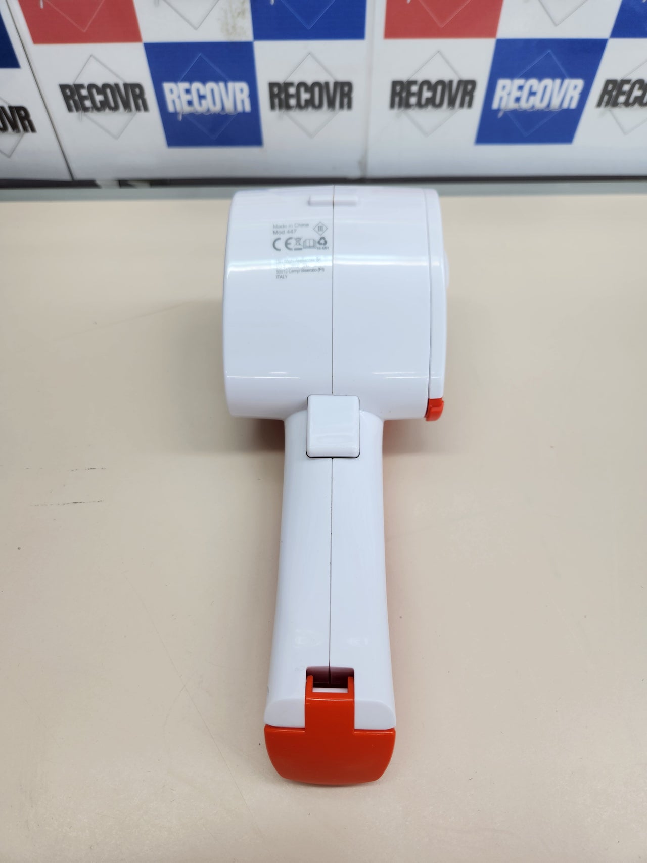 Rallador Eléctrico Resistente al Agua, 120W, 1000mAh acero inoxidable Ariete 447 desmontable, blanco, naranja