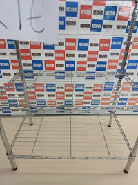 Estantería metálica 3 baldas ajustables Amazon Basics