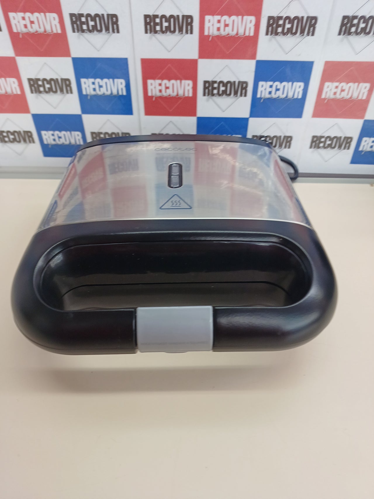 Sandwichera 750 W 2 sándwiches acero inox RockStone - Cecotec