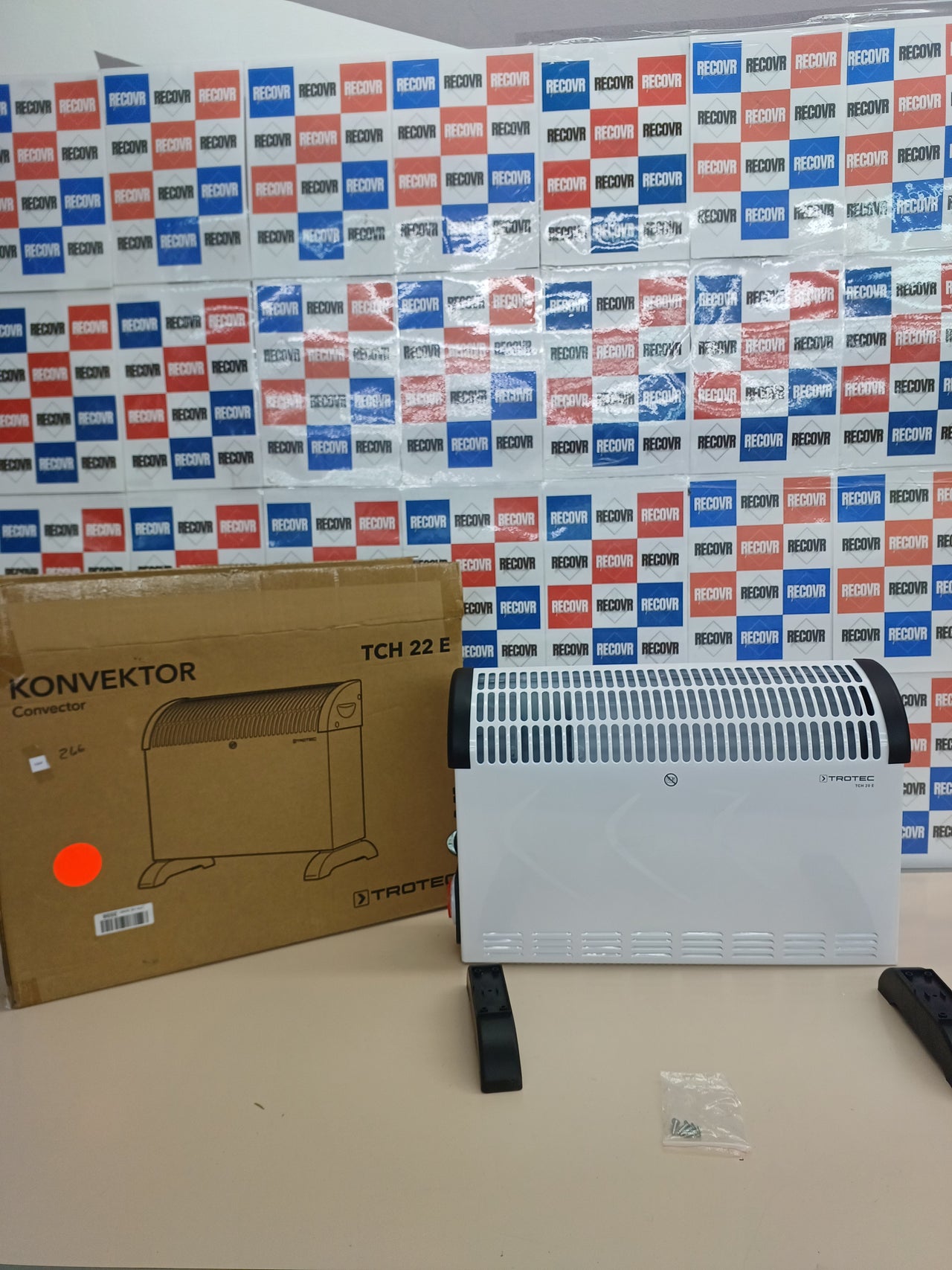 Calefactor convector 2000 W 3 niveles Trotec