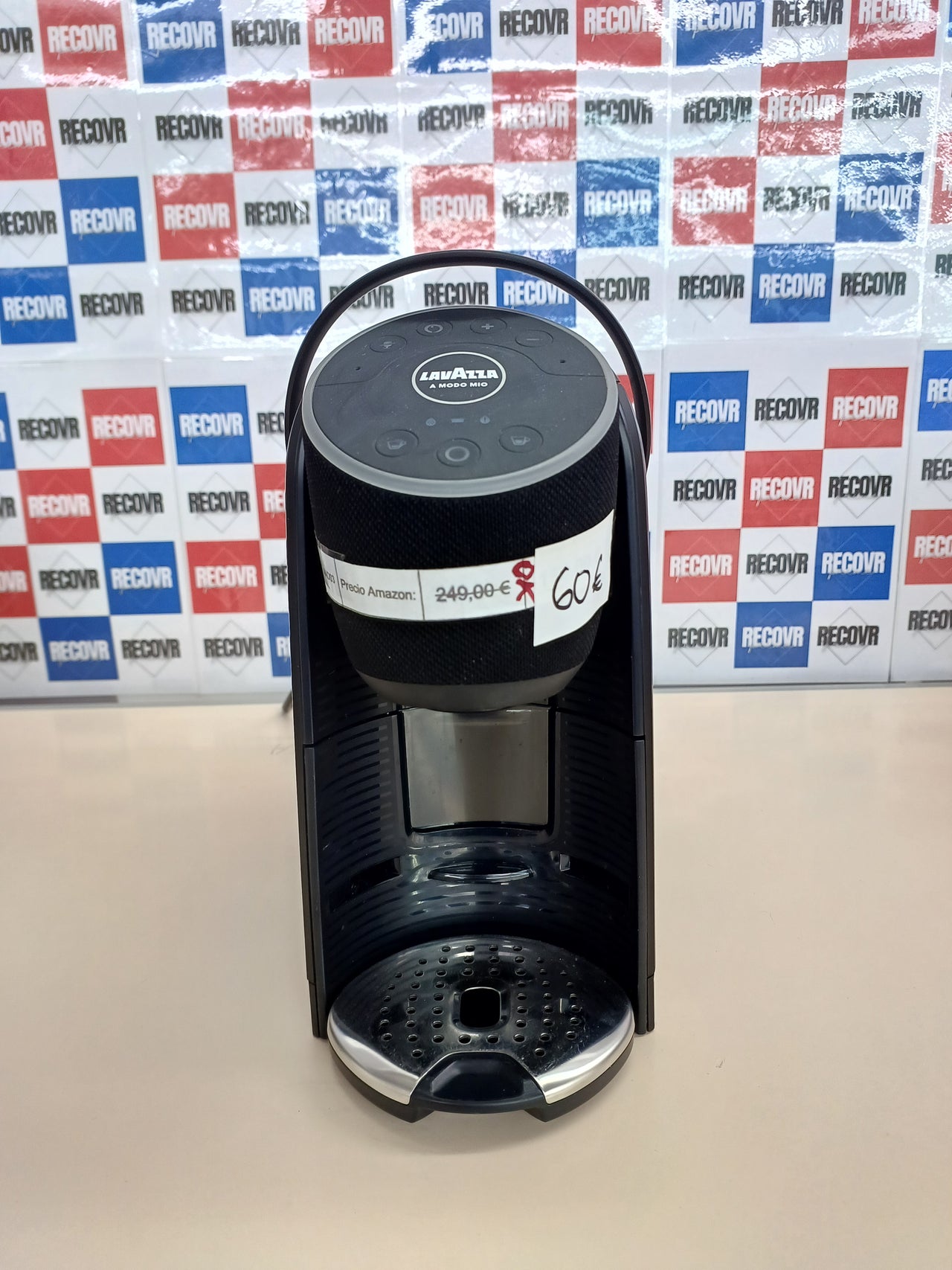 Cafetera 1500W 220-240 V, 50/60 Hz, con 64 cápsulas clasificadas, cafetera espresso compacta y silenciosa, 1500 W,  capacidad máxima 1,1 litros de agua