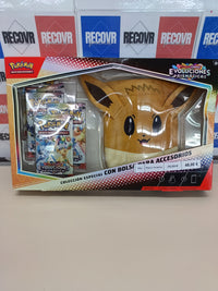 Pokémon colección Escarlata/Púrpura con bolsa y 5 sobres.