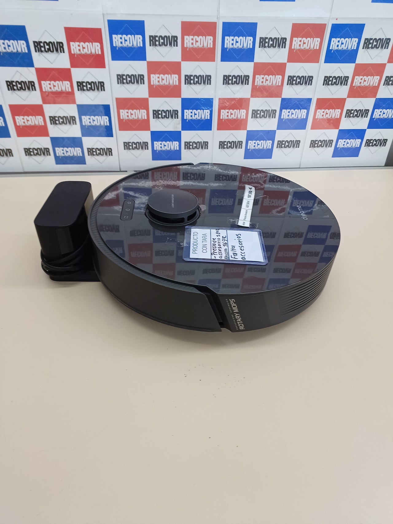 Robot Aspirador y Fregasuelos 2en1,DREAME L10s Pro fregonas giratorias, Detección de Obstáculos 3D, Mapeo Multisuelo, Succión Potente 5300Pa Alfombras de Suelo Duro, Pelo de Mascota, WiFi/App/Alexa