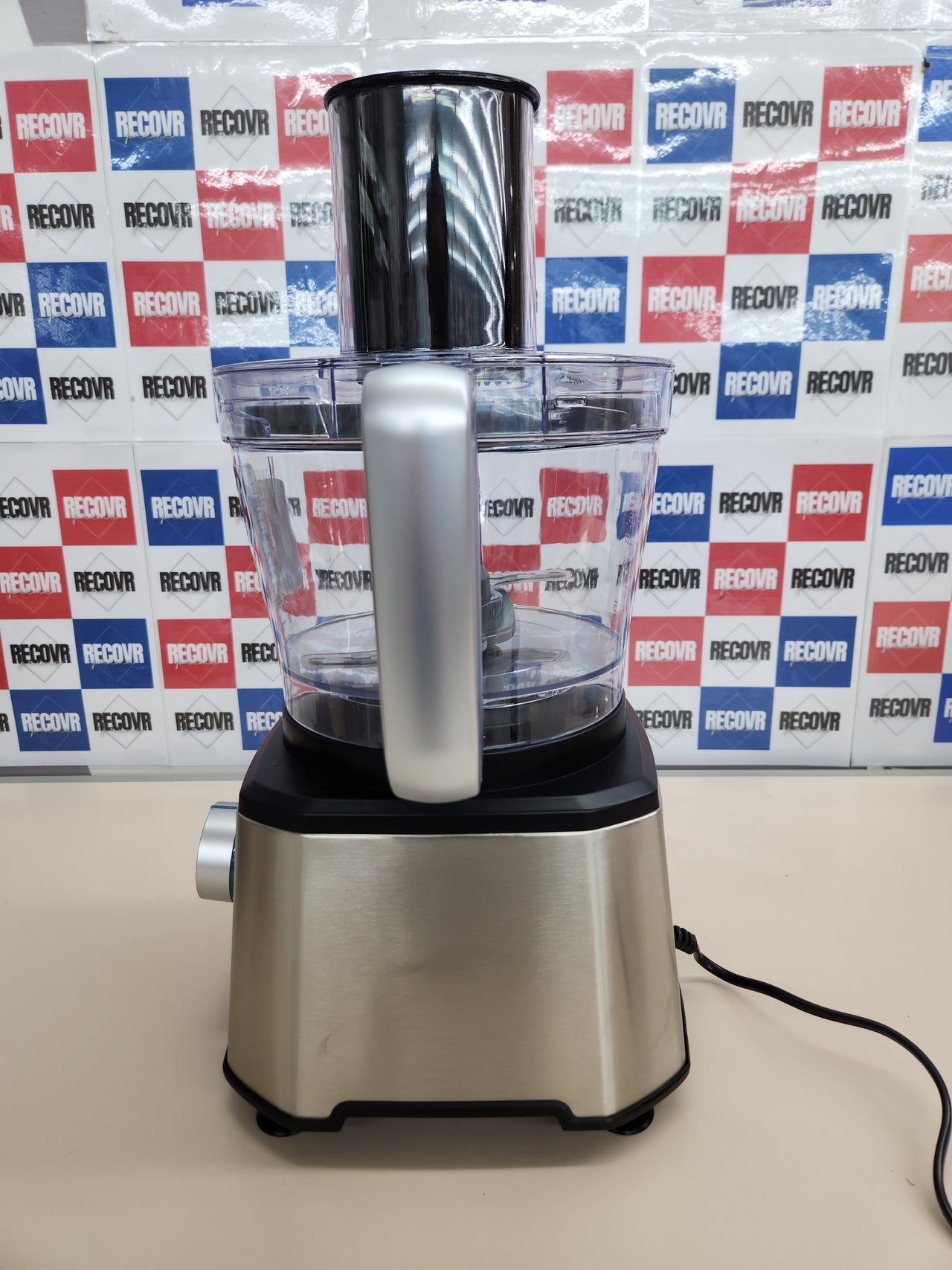 Procesador alimentos 2000W, 3.5L Paprika 1300, Acero Inoxidable, Bowl, 2 Velocidades, 3 Discos de corte, 1 Cuchilla para picar y 1 para amasar Cecotec