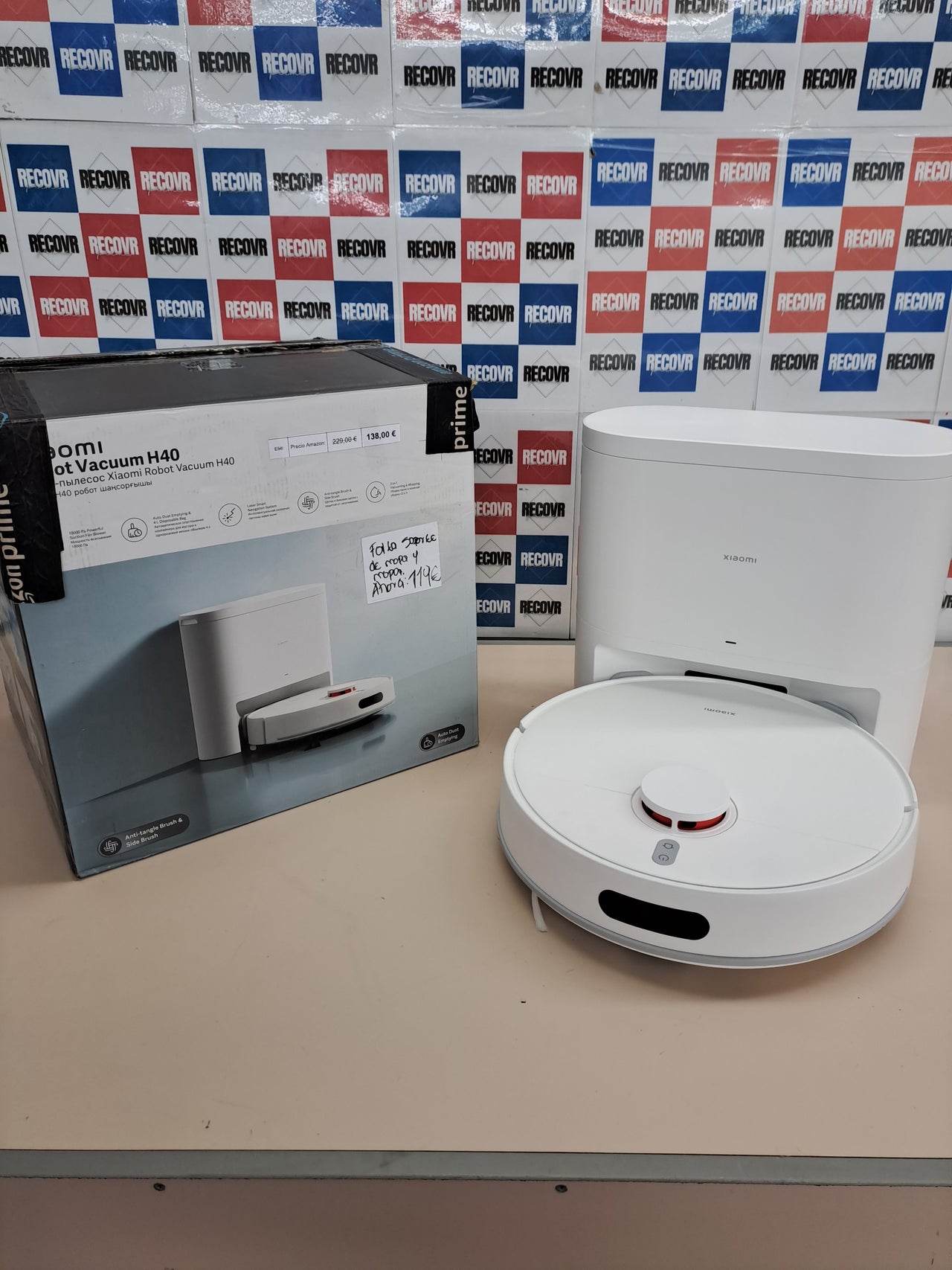 Robot aspirador 10000 Pa LDS autovaciado – Xiaomi
