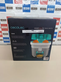 Exprimidor Cecotec EssentialVita Twice White 90W
