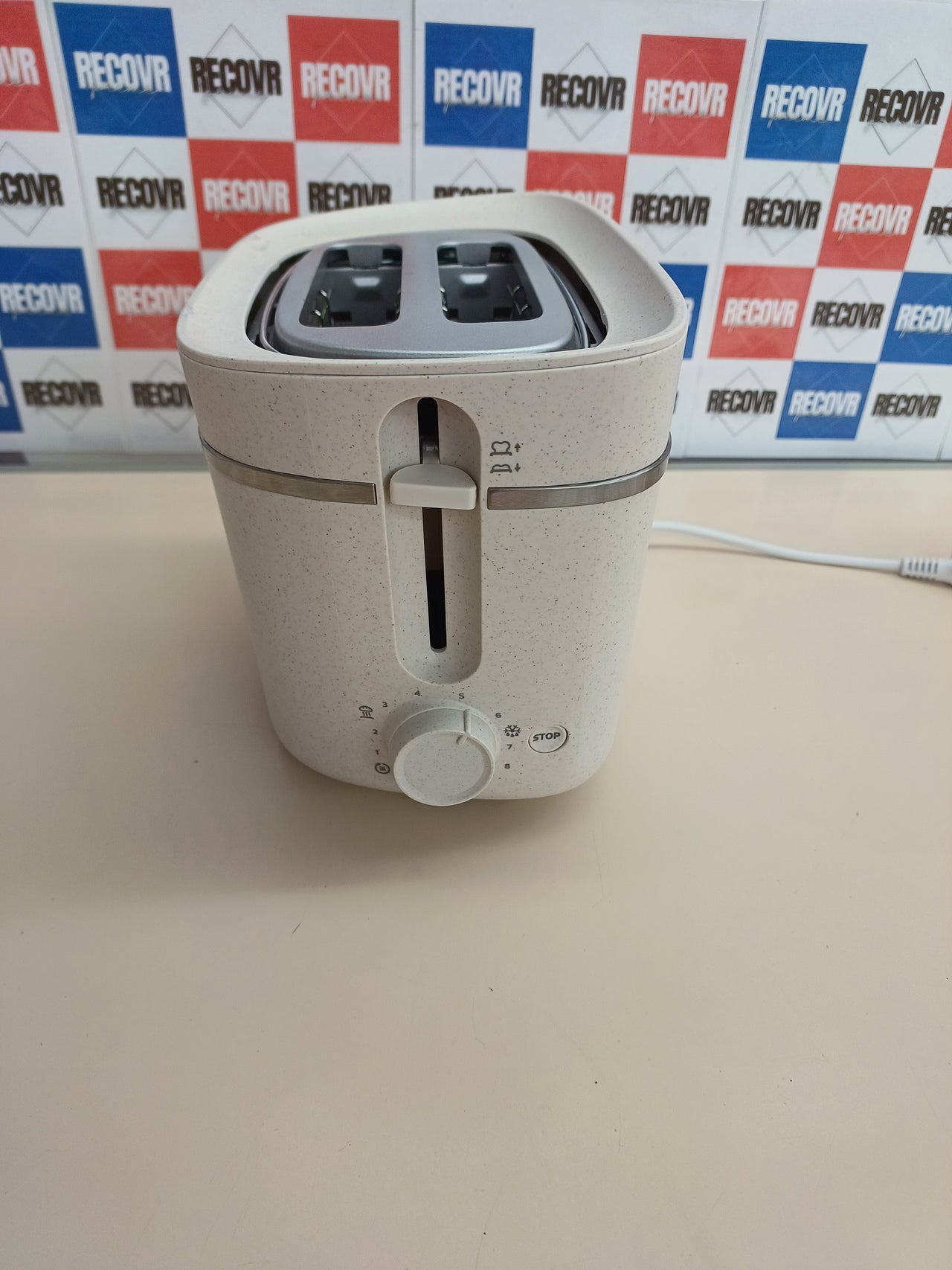 Tostadora eco 2 ranuras 8 niveles con calientabollos - Philips