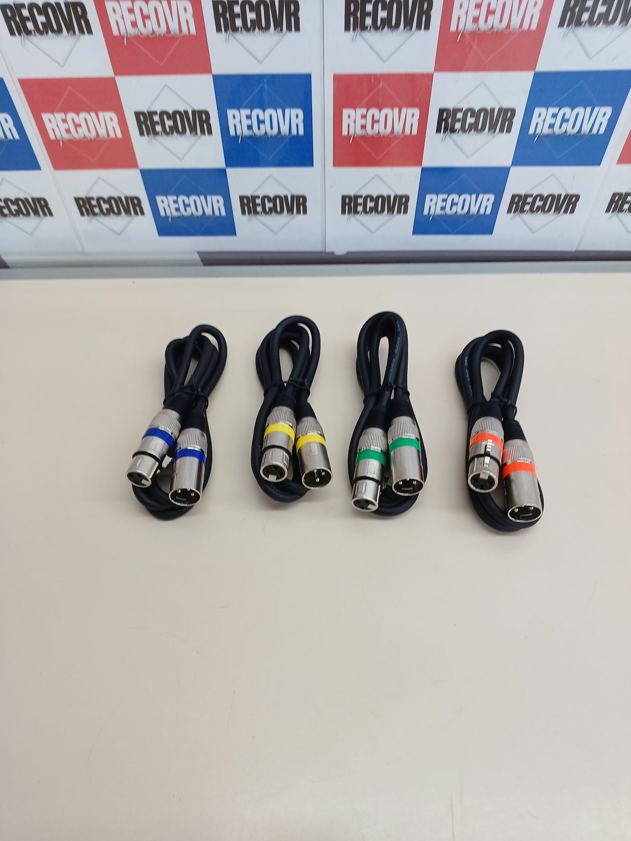 Conector de señal XLR macho a hembra 3 pines DMX Cables
