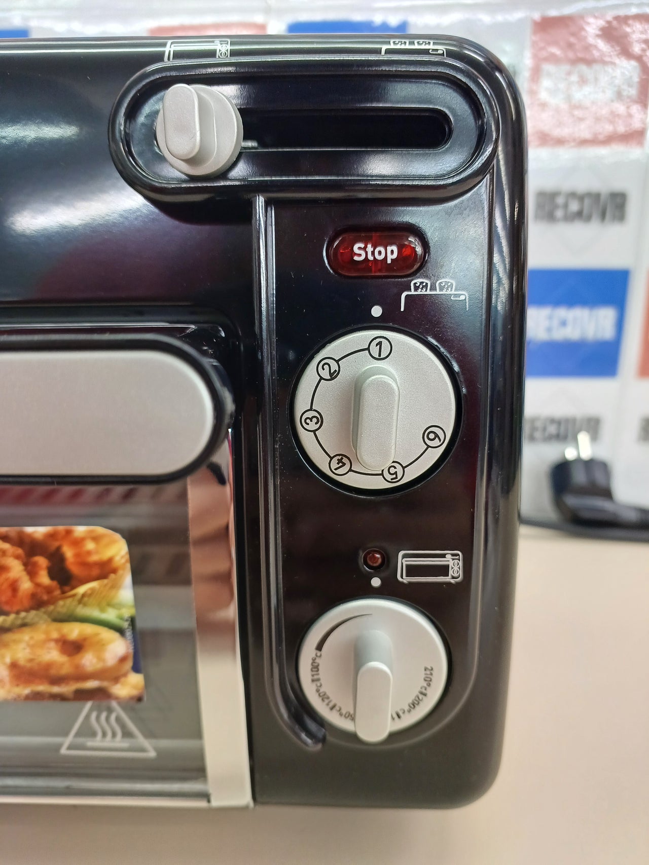 Tostadora-minihorno 2 en 1 acero negro – Tefal