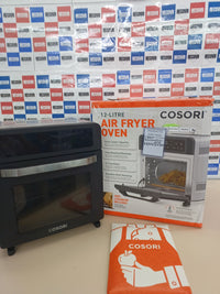Thumbnail for Freidora Aire 12L, 11 Multifunciones, Air Fryer Doble Resistencia 30-220°C, 7 Accesorios, 50+ Recetas, Ventana, Freidora sin Aceite  Horno de Sobremesa, Pantalla Táctil LED, 1800W COSORI