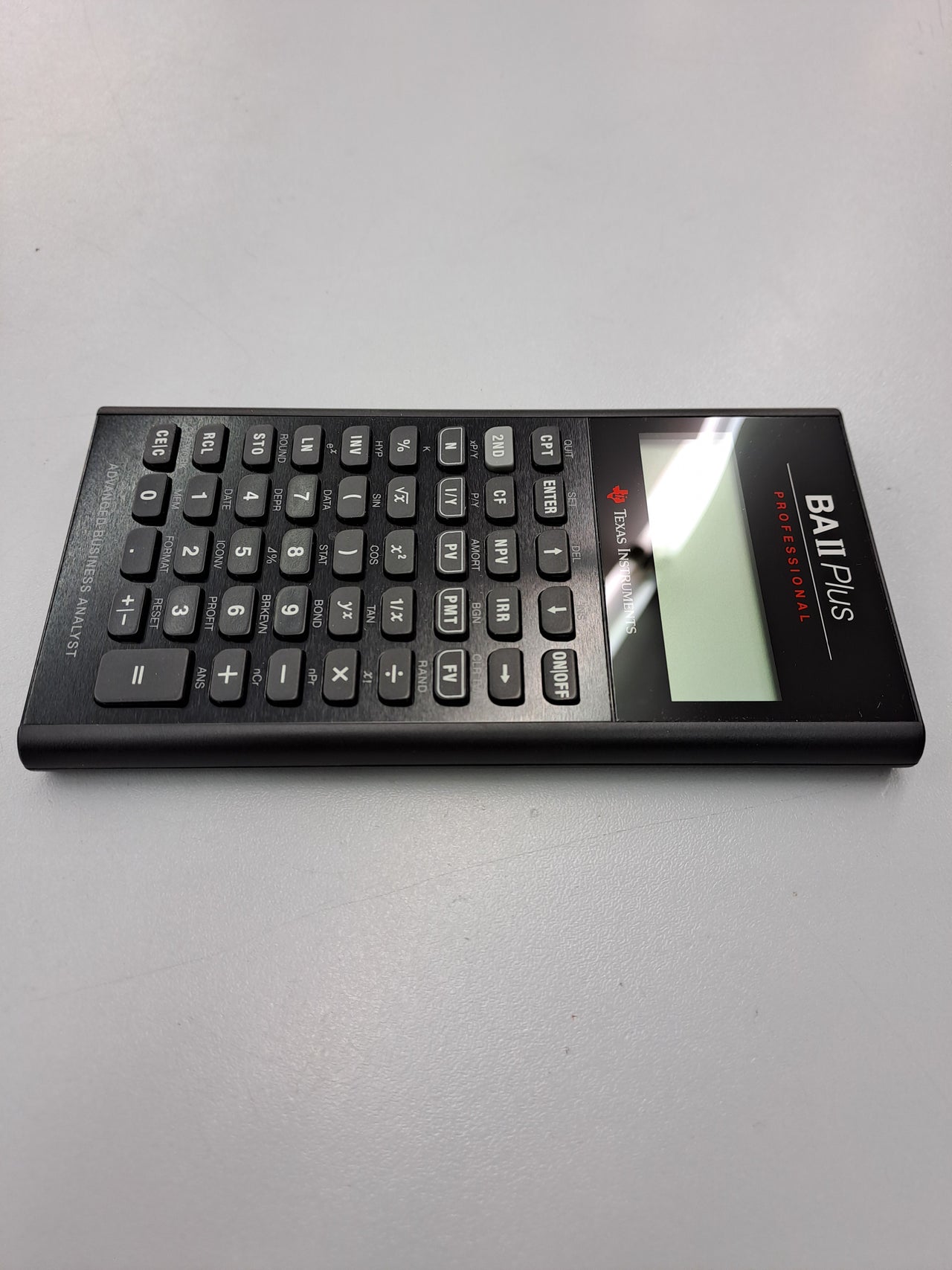 Calculadora Texas Instruments BA II Plus Professional , negro