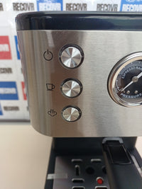 Thumbnail for Cafetera express 20 bares acero con manómetro - EVVO