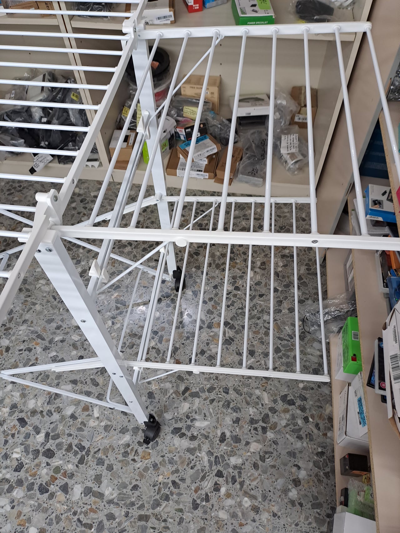 Tendedero aluminio blanco Foppapedretti