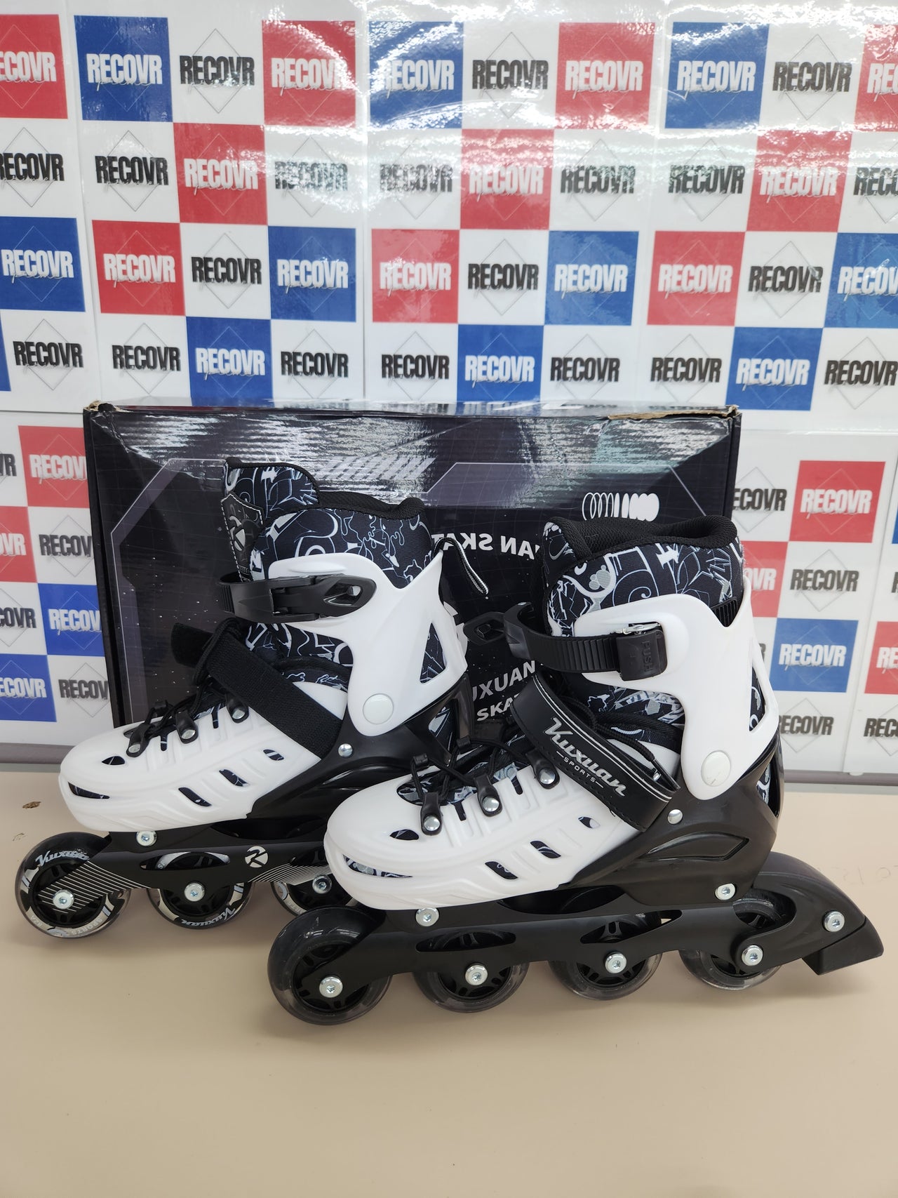 Patines talla M, 35-39  ajustables – Niños y niñas Kuxuan