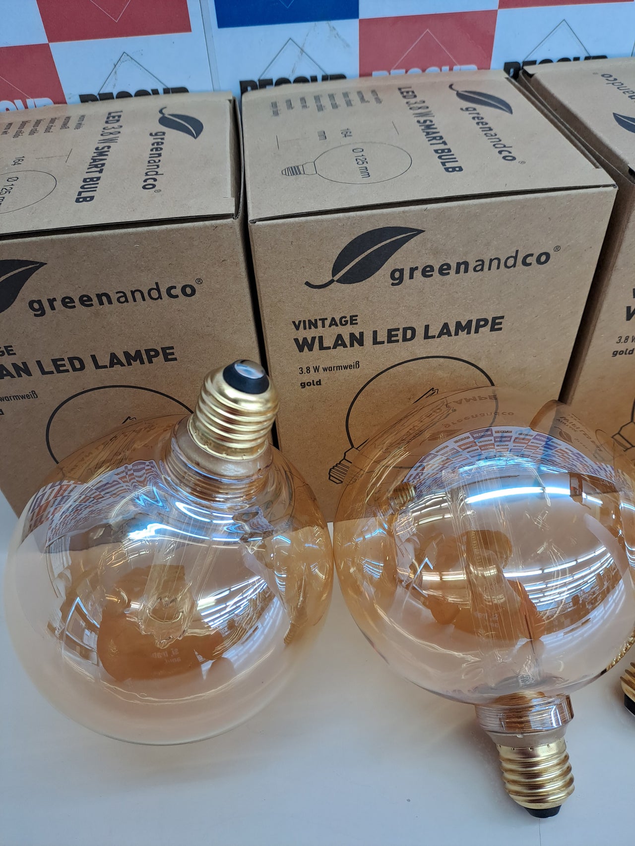 Bombilla LED Edison vintage 3,8W WiFi Greenandco