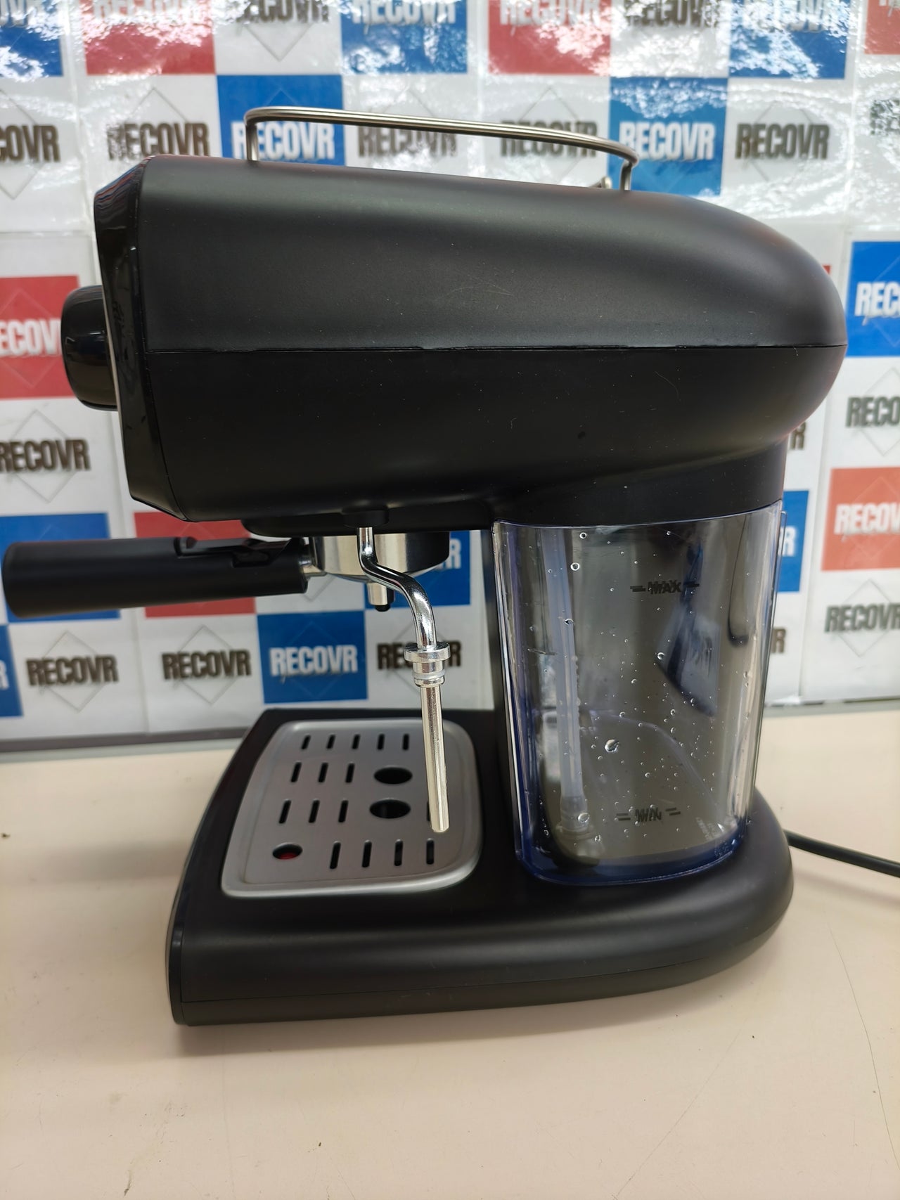 Cafetera espresso KUBO 15 bares 850W con depósito de 1,2 L y vaporizador