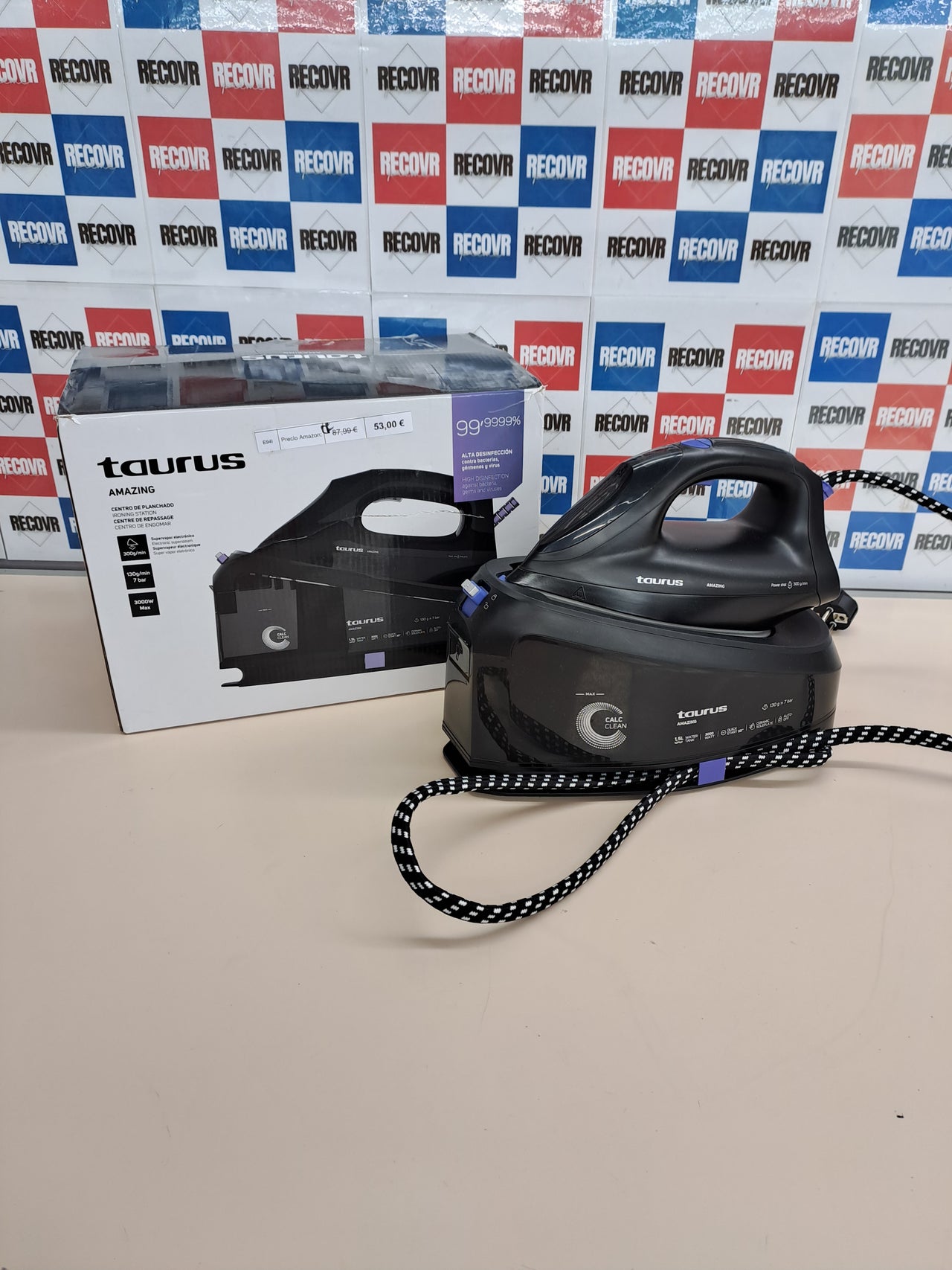 Centro de planchado 3000 W – Taurus