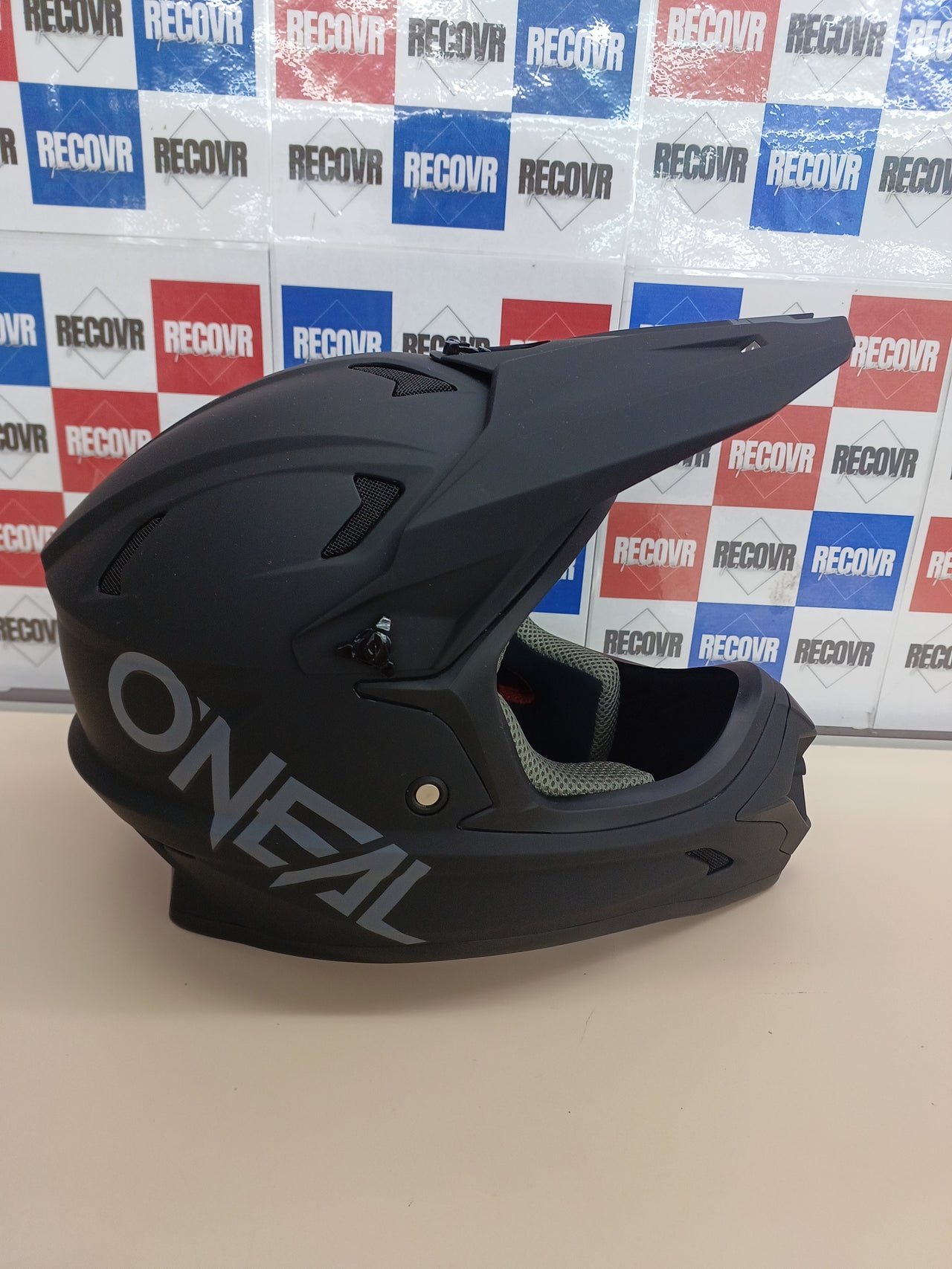 Casco Talla XL, MTB Downhill SONUS Solid, Adulto, Negro,  O'NEAL