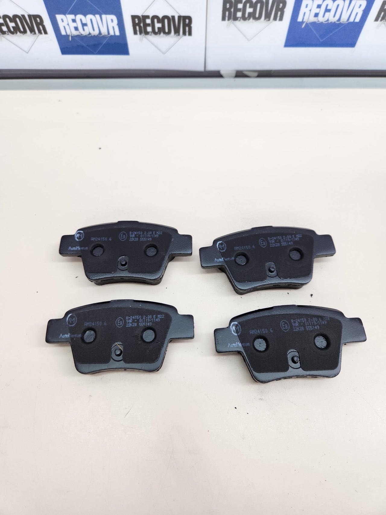 Pastillas de Freno AutoMentum AM24150.6, juego de 4 para PEUGEOT 207 (WA_ WC_) 2006-2015 Eje trasero y otros vehiculos