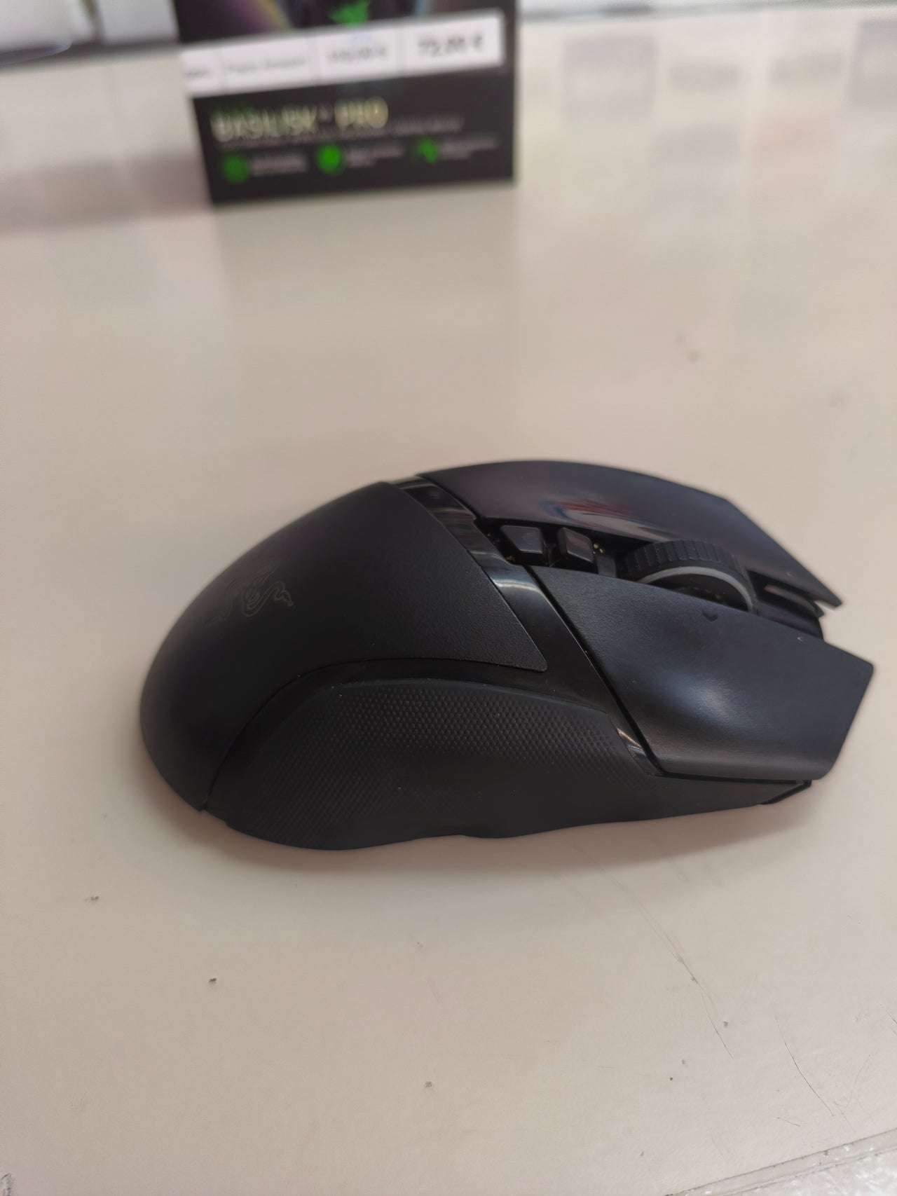Razer Basilisk V3 Pro, ratón gaming inalámbrico, 30K, RGB, negro