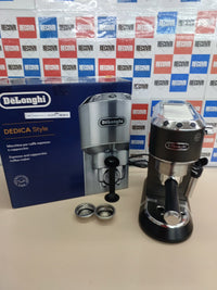 Cafetera espresso bomba acero 1,3 L negra - De'Longhi