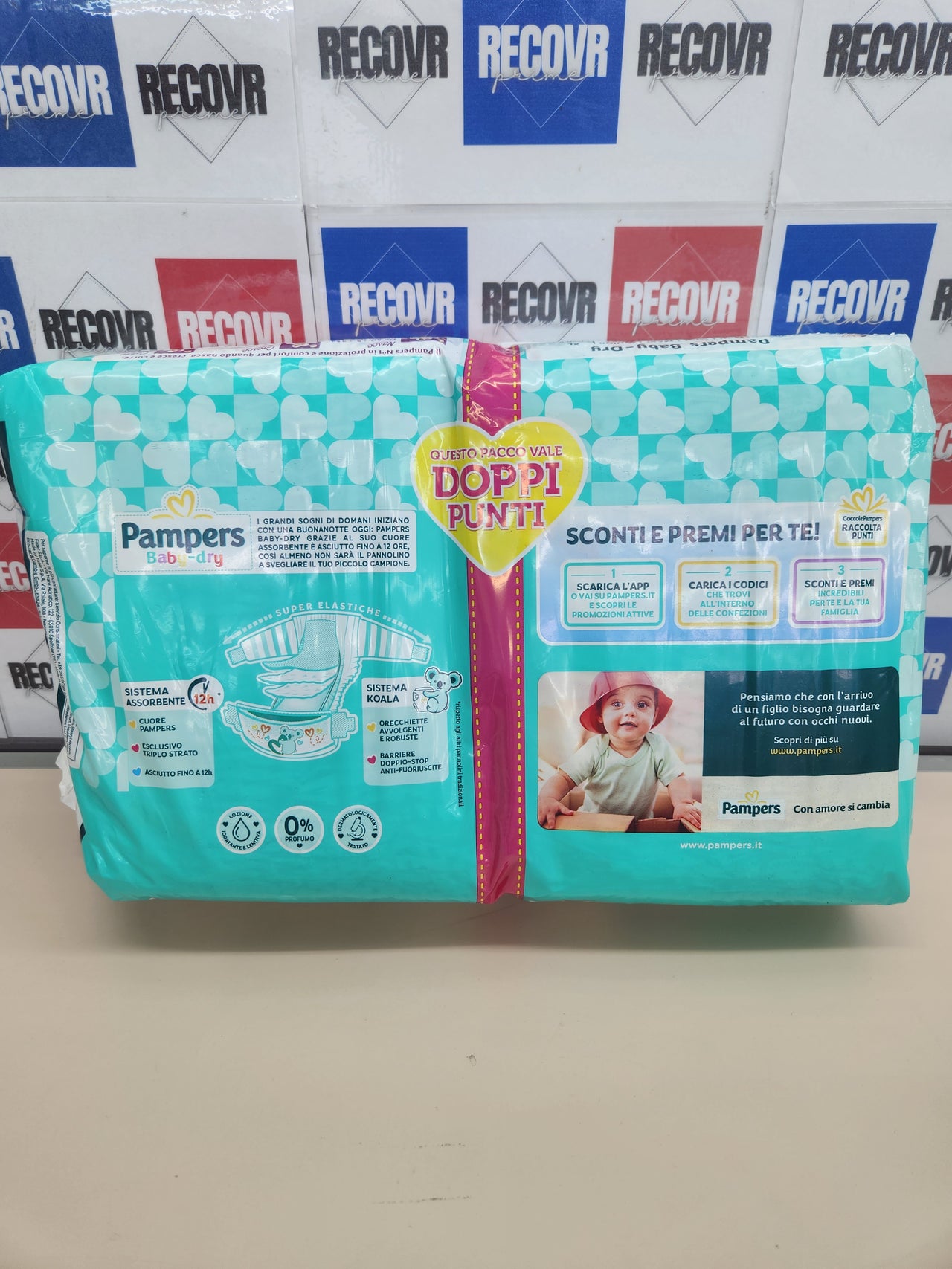 Pampers Baby Dry Mini, 62 pañales, talla 2 (3-6 kg)