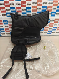 Almohadilla de equitación Covalliero AiRide (50 cm, negra)
