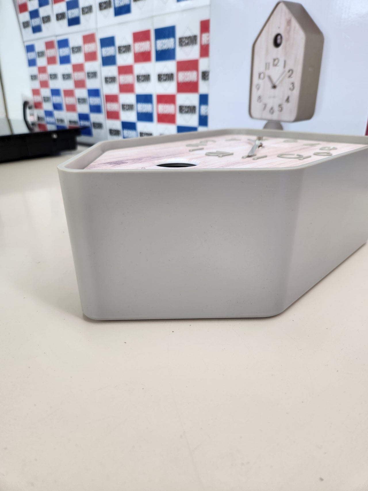 Reloj de Pared con péndulo Guzzini - Gris 19x10x37 cm