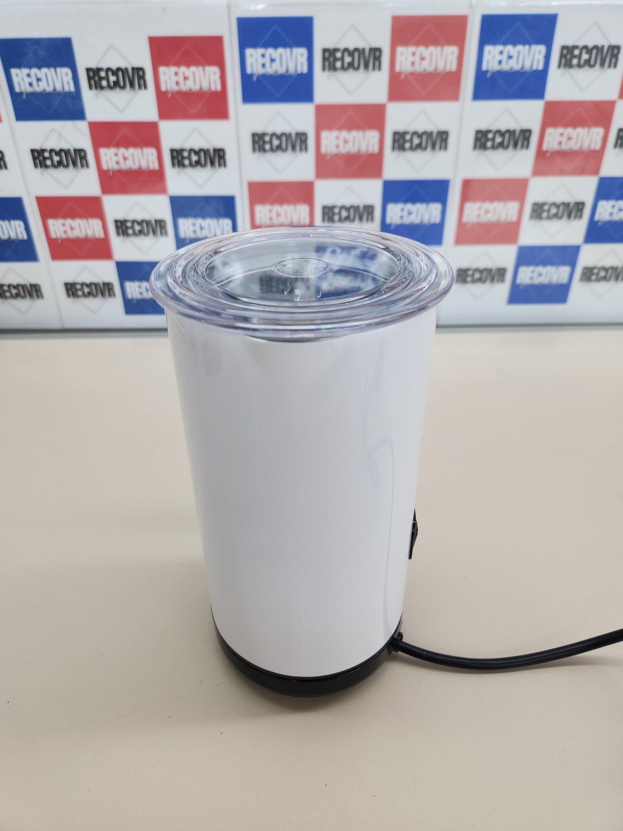 Espumador leche 150 ml a 300 ml Eléctrico, Cappuccino, leche caliente, Blanco Bialetti